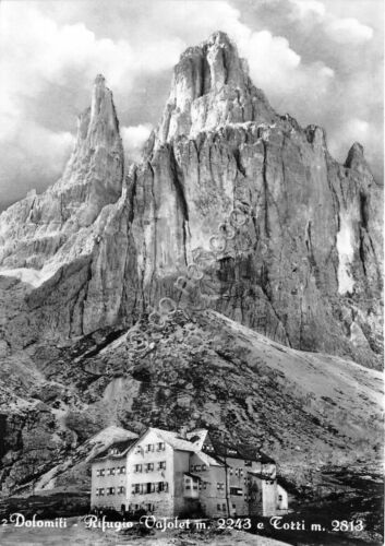 Cartolina - Postcard - Dolomiti - Rifugio Vajolet - Torri …