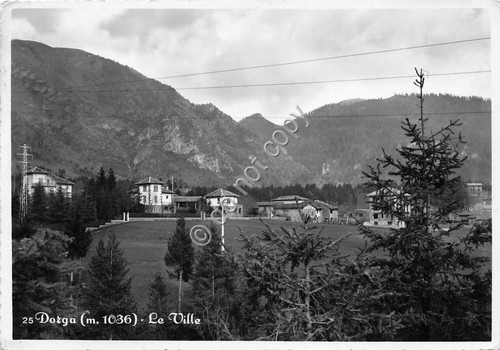 Cartolina - Postcard - Dorga - le Ville - 1958