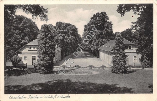 Cartolina - Postcard - Eisenbahn - Kurheim Schloss Schieder - …