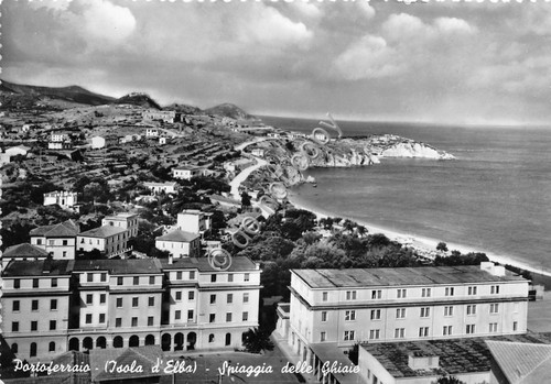 Cartolina - Postcard - Elba - Porto Ferraio - Spiaggia …