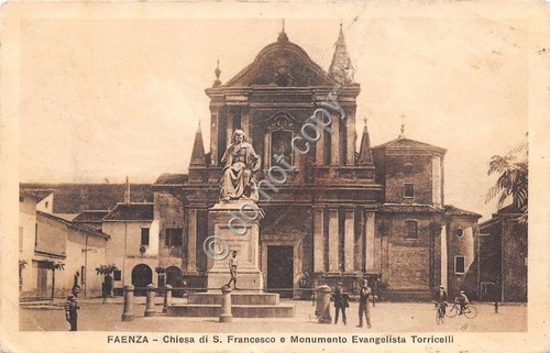 Cartolina - Postcard - Faenza - Chiesa di S. Francesco …