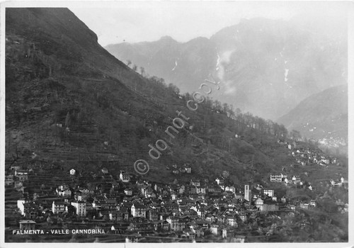 Cartolina - Postcard - Falmenta - Valle Cannobina - panorama …