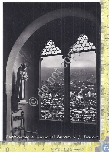 Cartolina - Postcard - Fiesole - Veuta dal Convento - …