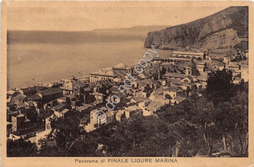 Cartolina - Postcard - Finale Ligure Marina - Panorama - …