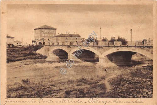 Cartolina - Postcard - Fiorenzuola - Ponte sull'Arda - Hotel …