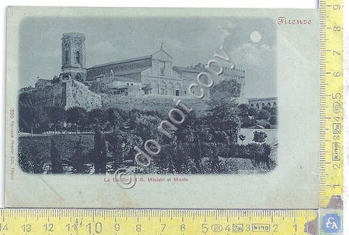 Cartolina - Postcard - Firenze - Basilica San Miniato al …