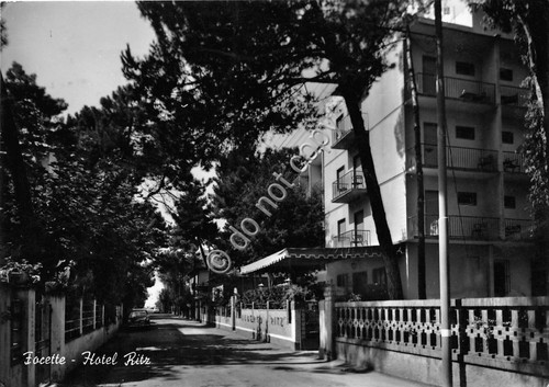 Cartolina - Postcard - Focette - Hotel Ritz - anni …