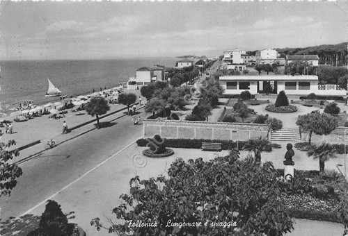 Cartolina - Postcard - Follonica - Lungomare - Spiaggia - …