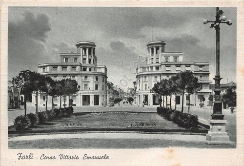 Cartolina - Postcard - Forlì - Corso Vittorio Emanuele - …