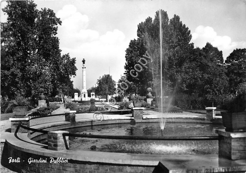 Cartolina - Postcard - Forlì - Giardini Pubblici - 1964