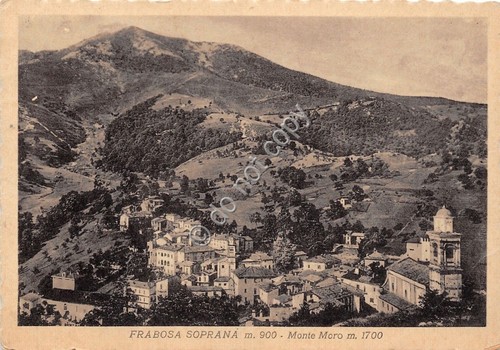 Cartolina - Postcard - Frabosa Soprana - Panorama - anni …