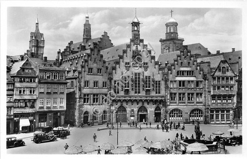 Cartolina - Postcard - Frankfurt - Der Romer - '50s