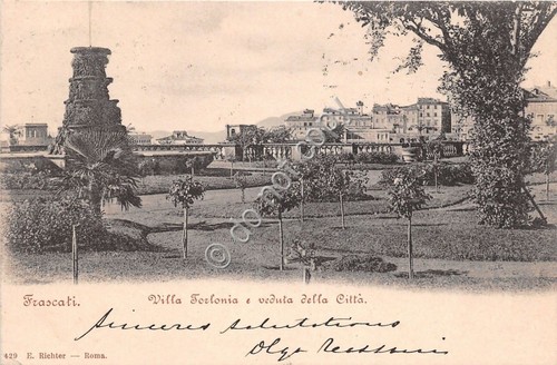 Cartolina - Postcard - Frascati - Villa Torlonia - Panorama …