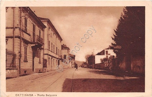 Cartolina - Postcard - Gattinara - Porto Svizzera - 1928 …