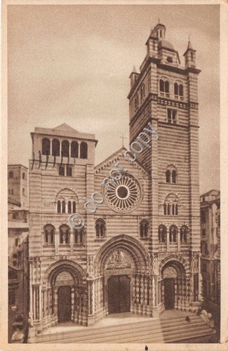 Cartolina - Postcard - Genova - Cattedrale S. Lorenzo - …