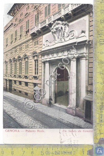 Cartolina - Postcard - Genova - Palazzo Reale - anni …