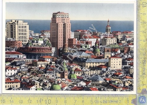Cartolina - Postcard - Genova - Panorama da Castelletto - …