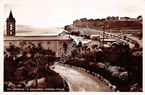 Cartolina - Postcard - Genova - San Giuliano - Corso …
