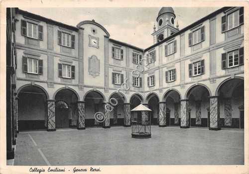 Cartolina - Postcard - Genova Nervi - Collegio Emiliani - …