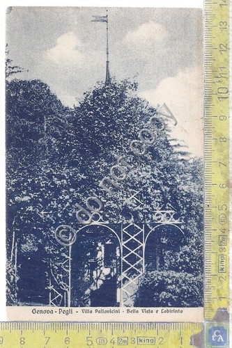 Cartolina - Postcard - Genova Pegli - Villa Pallavicini - …