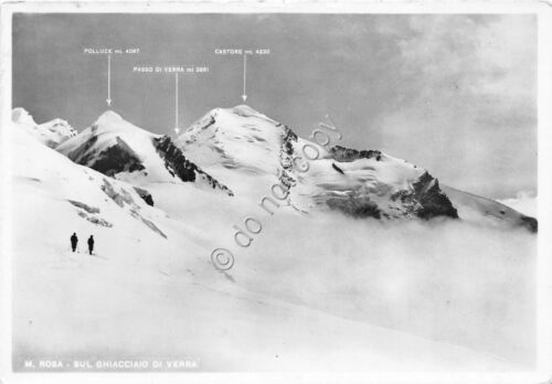 Cartolina - Postcard - Ghiacciaio di Verra - Monte Rosa …