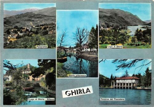 Cartolina - Postcard - Ghirla - vedutine - 1955