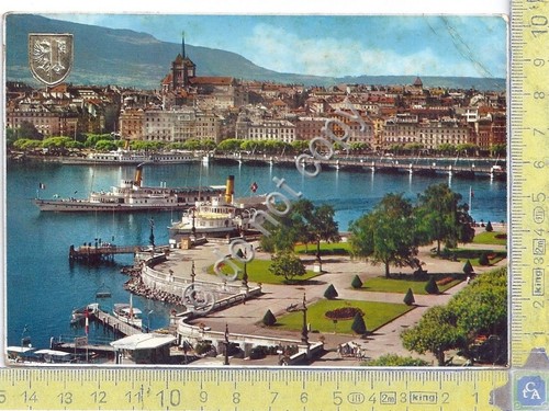 Cartolina - Postcard - Ginevra - la Rada - 1971
