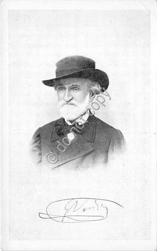 Cartolina - Postcard - Giuseppe Verdi - Centenario della nascita …