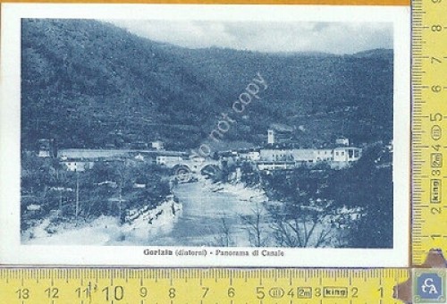 Cartolina - Postcard - Gorizia - Panorama di Canale - …
