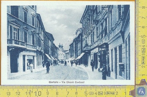 Cartolina - Postcard - Gorizia - Via Giosuè Carducci - …