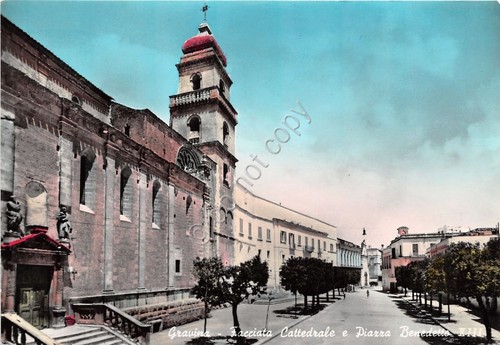 Cartolina - Postcard - Gravina - Cattedrale - Piazza Benedetto …