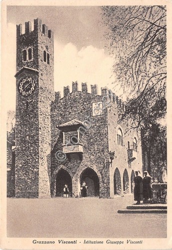 Cartolina - Postcard - Grazzano Visconti - Istituzione G. Visconti …