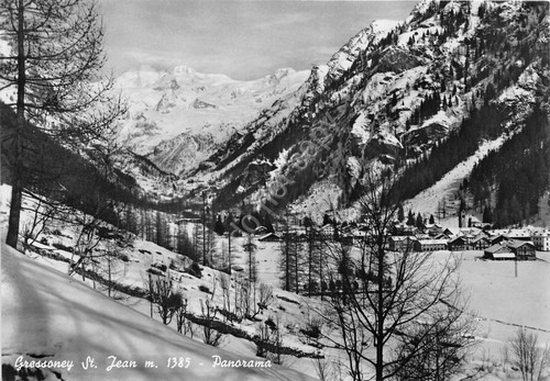 Cartolina - Postcard - Gressoney St. Jean - Panorama - …