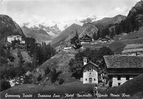 Cartolina - Postcard - Gressoney Trinitè - Fraz. Ecca - …