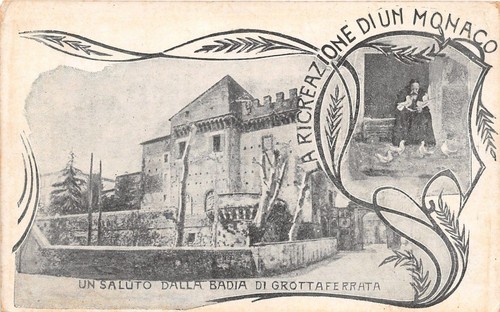 Cartolina - Postcard - Grottaferrata - Badia - Monaco - …