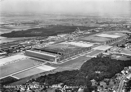 Cartolina - Postcard - Hannover - Fabbrica Volkswagen - anni …