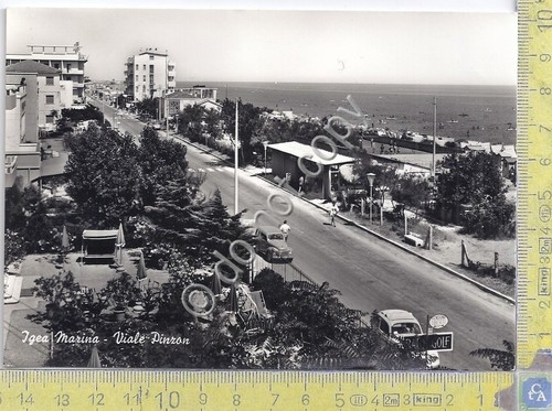 Cartolina - Postcard - Igea Marina - Viale Pinzan - …