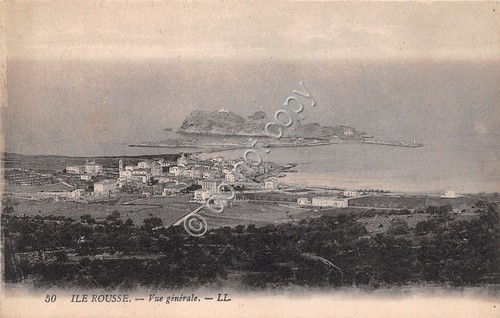 Cartolina - Postcard - Ile Rousse - Vue General - …