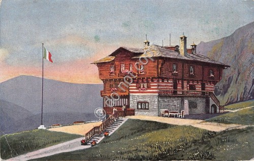 Cartolina - Postcard - Illustrata - Antagnod - Rascard Rivetti …