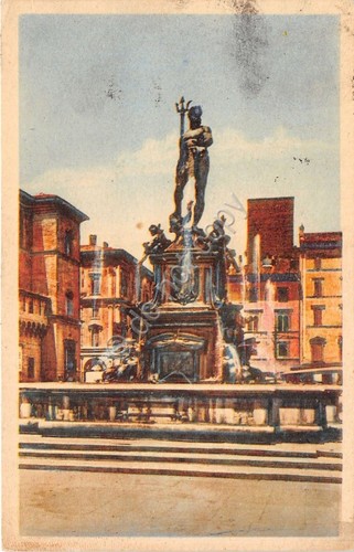 Cartolina - Postcard - Illustrata - Bologna - Fontana del …