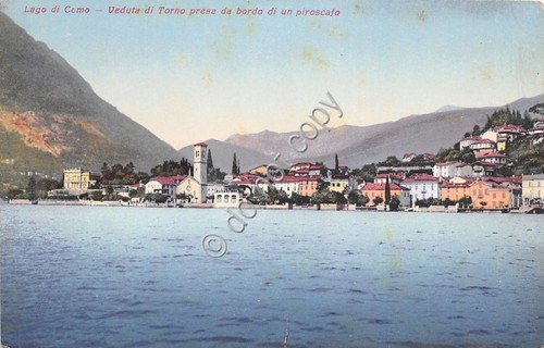 Cartolina - Postcard - Illustrata - Como - Torno da …