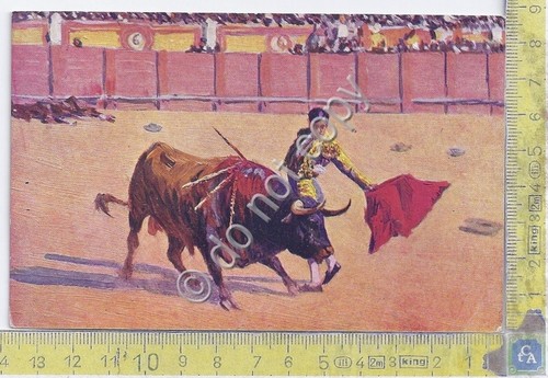 Cartolina - Postcard - Illustrata - Corrida - tariffa per …