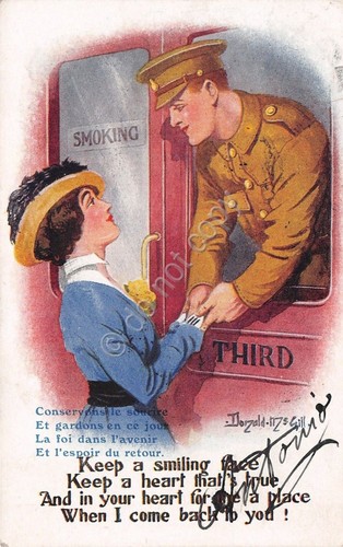 Cartolina - Postcard - Illustrata - Mc Gill - Soldato …