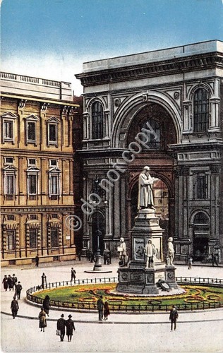 Cartolina - Postcard - Illustrata - Milano - Monumento a …