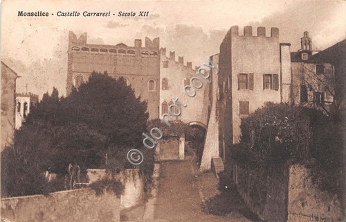 Cartolina - Postcard - Illustrata - Monselice - Castello Carraresi …
