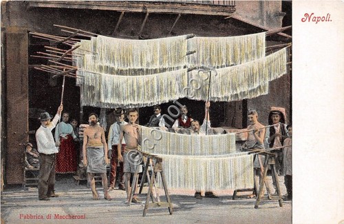 Cartolina - Postcard - Illustrata - Napoli - Fabbrica di …