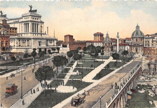 Cartolina - Postcard - Illustrata - Roma - Monumento a …