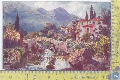 Cartolina - Postcard - Illustrata - Sanremo - Ponte della …