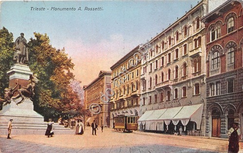 Cartolina - Postcard - Illustrata - Trieste - Monumento a …