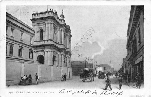 Cartolina - Postcard - Illustrata - Valle dei Pompei - …